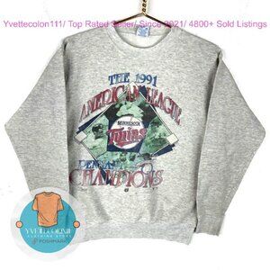 Minnesota Twins 1991 American League Champions sweatshirt shirt